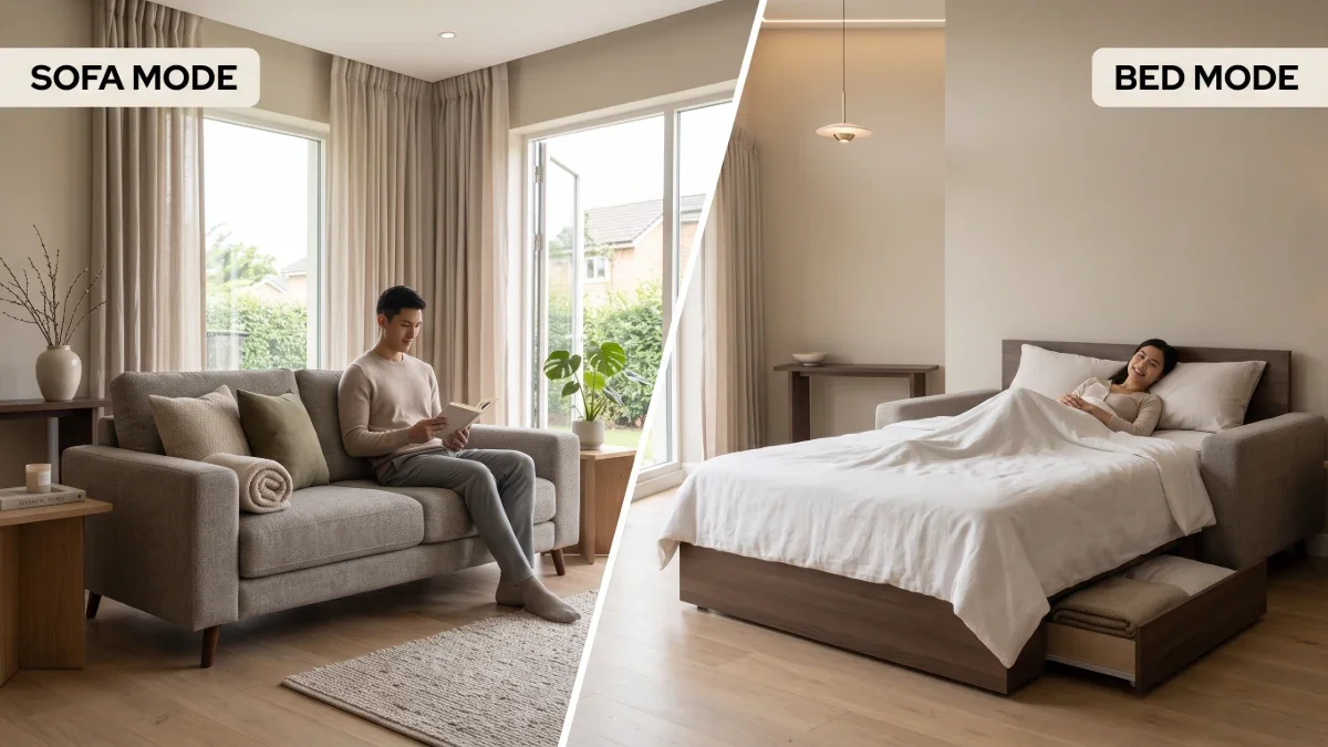 Panduan Memilih Sofa Bed Multifungsi untuk Hunian Mungil