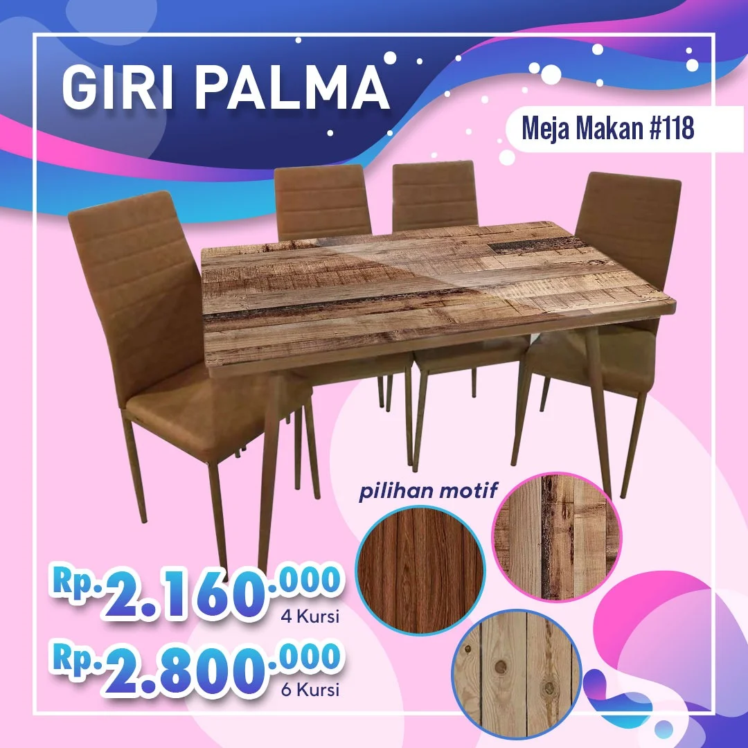 MEJA MAKAN 118